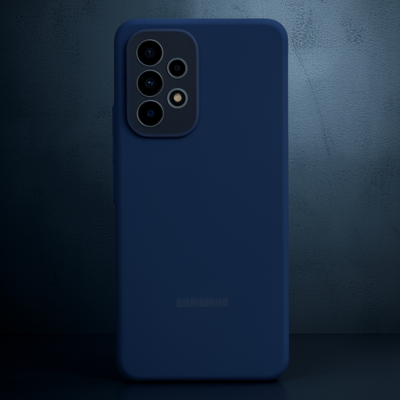 Samsung Galaxy A73 5g Kılıf Montreal Silikon Kapak - Lacivert