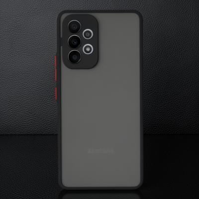 Samsung Galaxy A73 5g Kılıf Montreal Silikon Kapak - Siyah