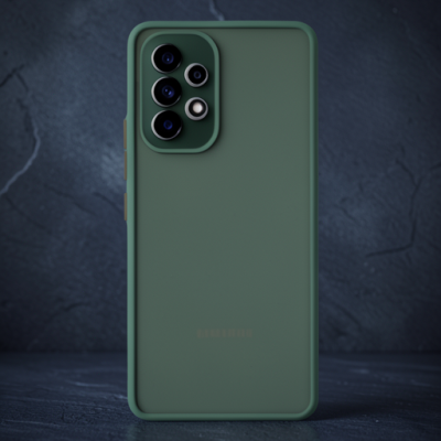 Samsung Galaxy A73 5g Kılıf Montreal Silikon Kapak - Yeşil