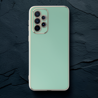 Samsung Galaxy A73 5g Kılıf Volet Silikon - Açık Yeşil