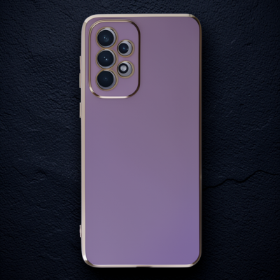 Samsung Galaxy A73 5g Kılıf Volet Silikon - Mor