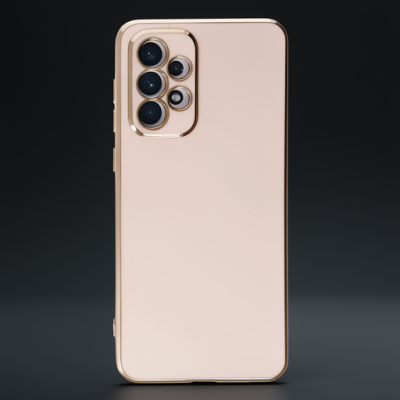 Samsung Galaxy A73 5g Kılıf Volet Silikon - Pembe