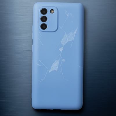 Samsung Galaxy A91 / S10 Lite Kılıf First Silikon - Mavi