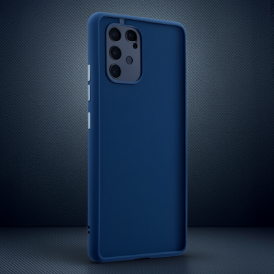 Samsung Galaxy A91 / S10 Lite Kılıf Montreal Silikon Kapak - Lacivert