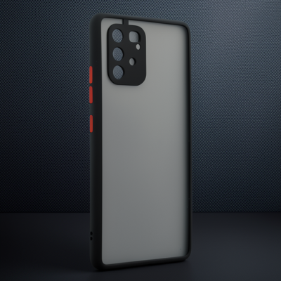 Samsung Galaxy A91 / S10 Lite Kılıf Montreal Silikon Kapak - Siyah