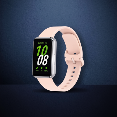 Samsung Galaxy Fit 3 Klasik Kordon - Pudra