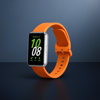 Samsung Galaxy Fit 3 Klasik Kordon - Turuncu