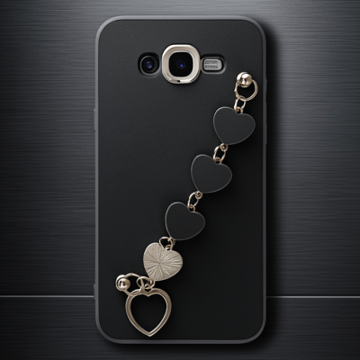 Samsung Galaxy J7 Kılıf Esila Silikon - Siyah