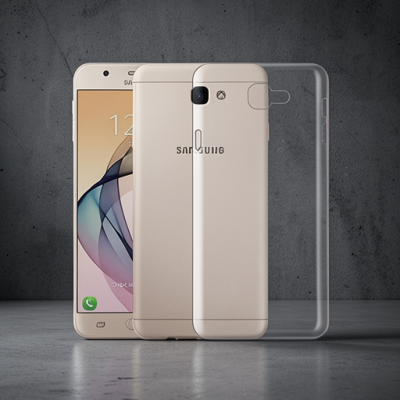 Samsung Galaxy J7 Prime Kılıf Lüx Şeffaf Silikon