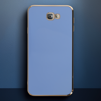 Samsung Galaxy J7 Prime Kılıf Volet Silikon - Mavi