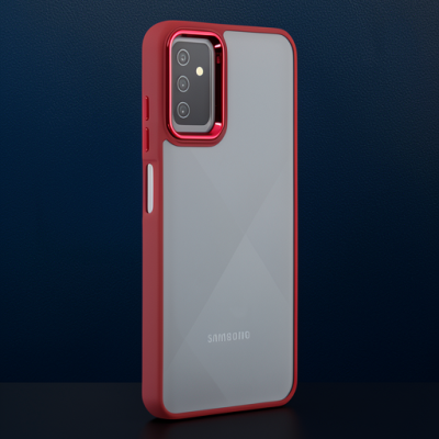 Samsung Galaxy M13 Kılıf Dora Kapak - Kırmızı