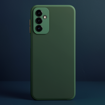 Samsung Galaxy M13 Kılıf Montreal Silikon Kapak - Yeşil