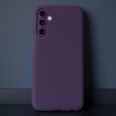 Samsung Galaxy M14 5g Kılıf Nano İçi Kadife Silikon - Mor