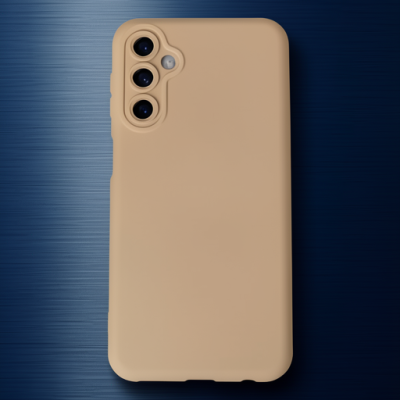 Samsung Galaxy M14 5g Kılıf Nano İçi Kadife Silikon - Pudra