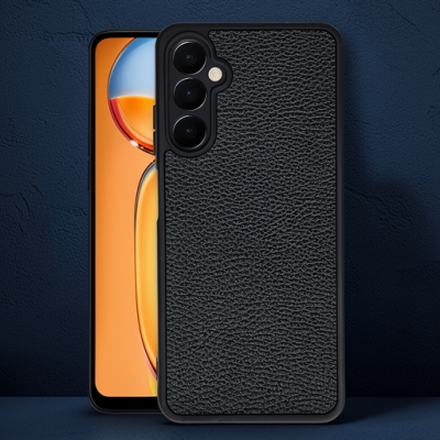 Samsung Galaxy M15 Kılıf Aras Deri Kapak - Siyah