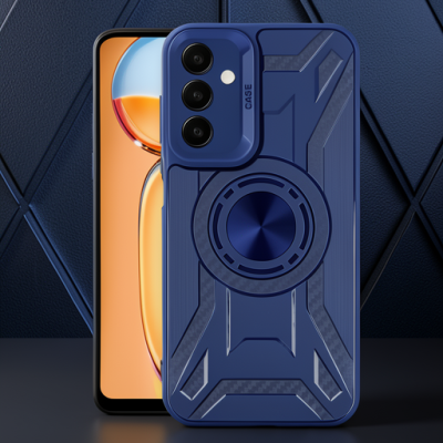 Samsung Galaxy M15 Kılıf Lincoln Silikon - Lacivert