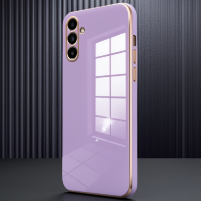 Samsung Galaxy M15 Kılıf Volet Silikon - Mor