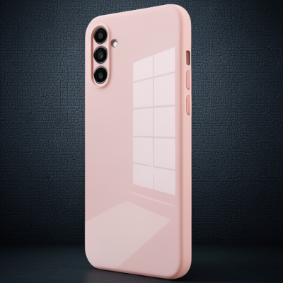Samsung Galaxy M15 Kılıf Volet Silikon - Pembe