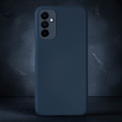 Samsung Galaxy M23 Kılıf Nano İçi Kadife Silikon - Lacivert