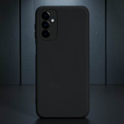 Samsung Galaxy M23 Kılıf Nano İçi Kadife Silikon - Siyah