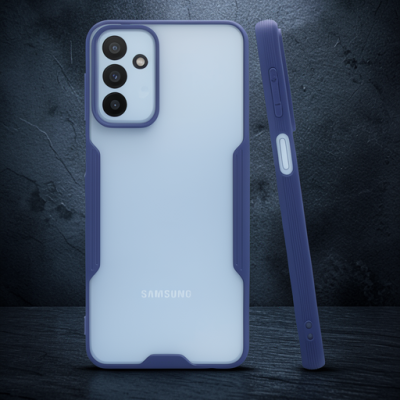 Samsung Galaxy M23 Kılıf Platin Silikon - Lacivert
