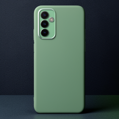 Samsung Galaxy M23 Kılıf Volet Silikon - Açık Yeşil