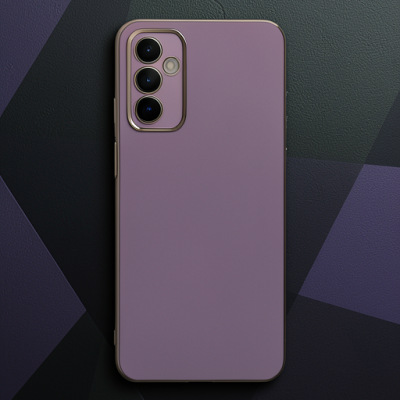 Samsung Galaxy M23 Kılıf Volet Silikon - Mor