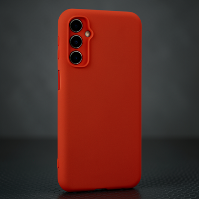Samsung Galaxy M34 5g Kılıf First Silikon - Kırmızı
