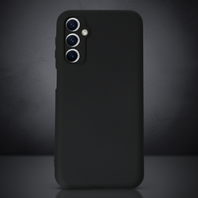Samsung Galaxy M34 5g Kılıf First Silikon - Siyah