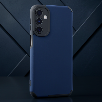 Samsung Galaxy M34 5g Kılıf Loop Deri Silikon - Lacivert