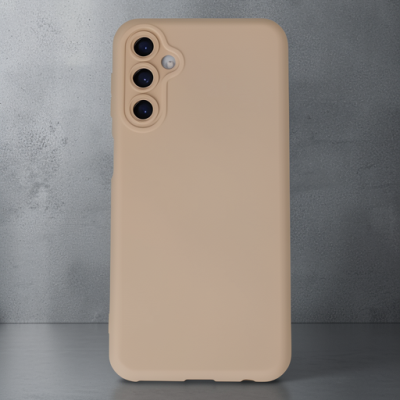 Samsung Galaxy M34 5g Kılıf Nano İçi Kadife Silikon - Pudra