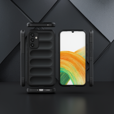 Samsung Galaxy M34 5g Kılıf Optimum Silikon - Siyah