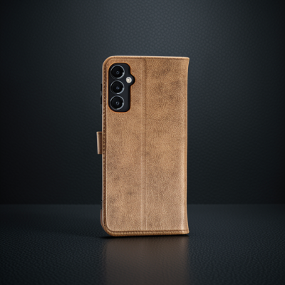Samsung Galaxy M34 5g Kılıf Trend S Plus Kapaklı Kılıf - Taba
