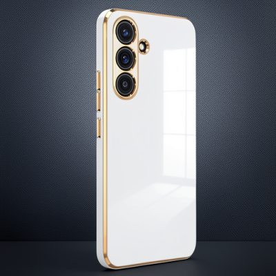 Samsung Galaxy M34 5g Kılıf Volet Silikon - Beyaz