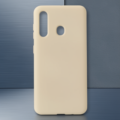 Samsung Galaxy M40 Kılıf Nano İçi Kadife Silikon - Kemik