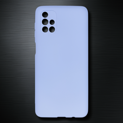 Samsung Galaxy M51 Kılıf First Silikon - Lila