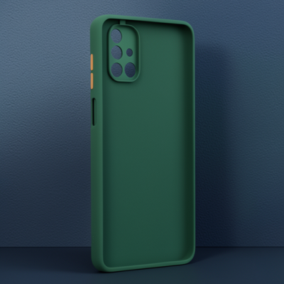 Samsung Galaxy M51 Kılıf Montreal Silikon Kapak - Yeşil
