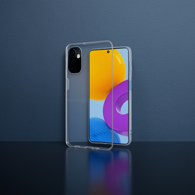 Samsung Galaxy M52 5g Kılıf Deluxe 2mm Şeffaf Silikon - Şeffaf