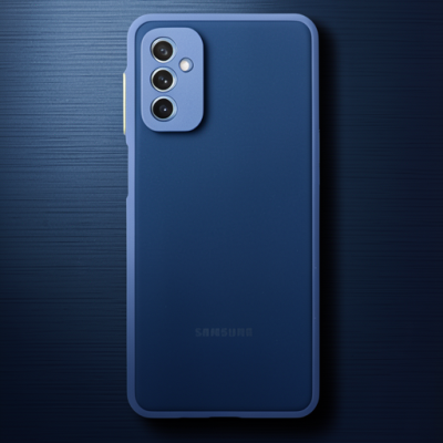 Samsung Galaxy M52 5g Kılıf Montreal Silikon Kapak - Lacivert