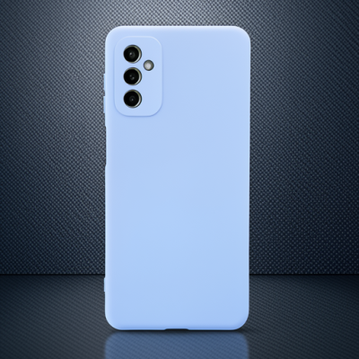 Samsung Galaxy M52 5g Kılıf Nano İçi Kadife Silikon - Lila