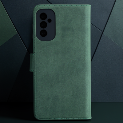 Samsung Galaxy M52 5g Kılıf Trend S Plus Kapaklı Kılıf - Yeşil