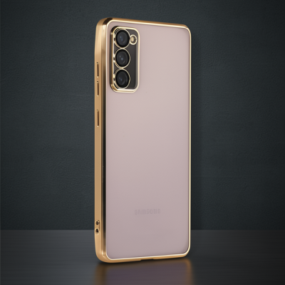 Samsung Galaxy S20 Fe Kılıf Razer Lensli Silikon - Gold
