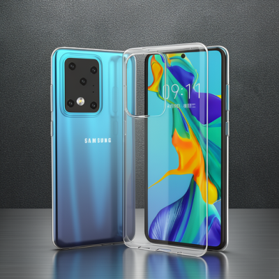Samsung Galaxy S20 Ultra Kılıf Lüx Şeffaf Silikon