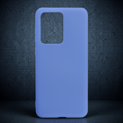 Samsung Galaxy S20 Ultra Kılıf Nano İçi Kadife Silikon - Lila