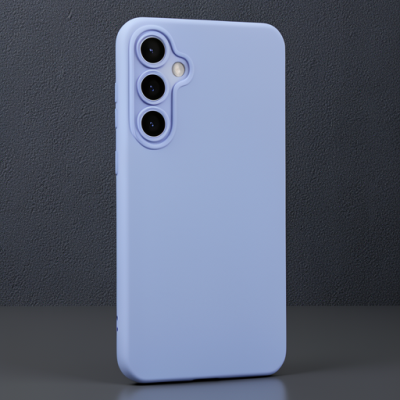 Samsung Galaxy S23 Fe Kılıf Nano İçi Kadife Silikon - Lila