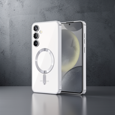 Samsung Galaxy S23 Kılıf Kross Magneticsafe Kapak - Titan Gri