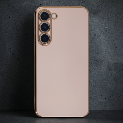 Samsung Galaxy S23 Kılıf Volet Silikon - Pembe