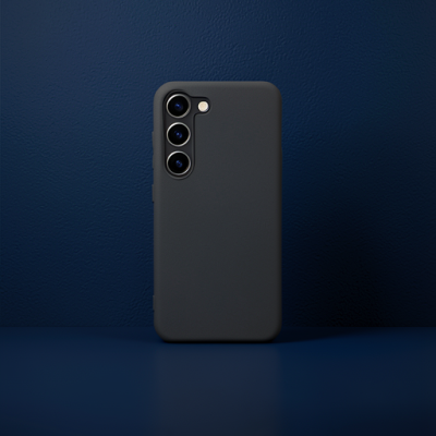 Samsung Galaxy S23 Plus Kılıf First Silikon - Siyah