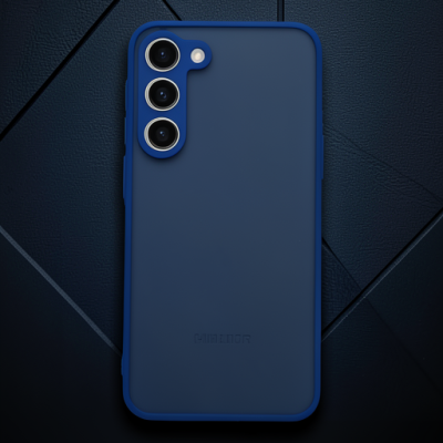 Samsung Galaxy S23 Plus Kılıf Montreal Silikon Kapak - Lacivert