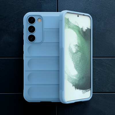 Samsung Galaxy S23 Plus Kılıf Optimum Silikon - Sky Blue